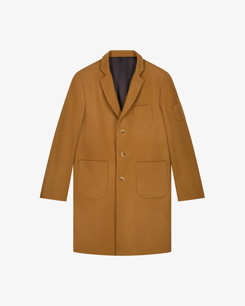 LE MANTEAU CAMEL EN LAINE & CACHEMIRE - Lebrun Paris
