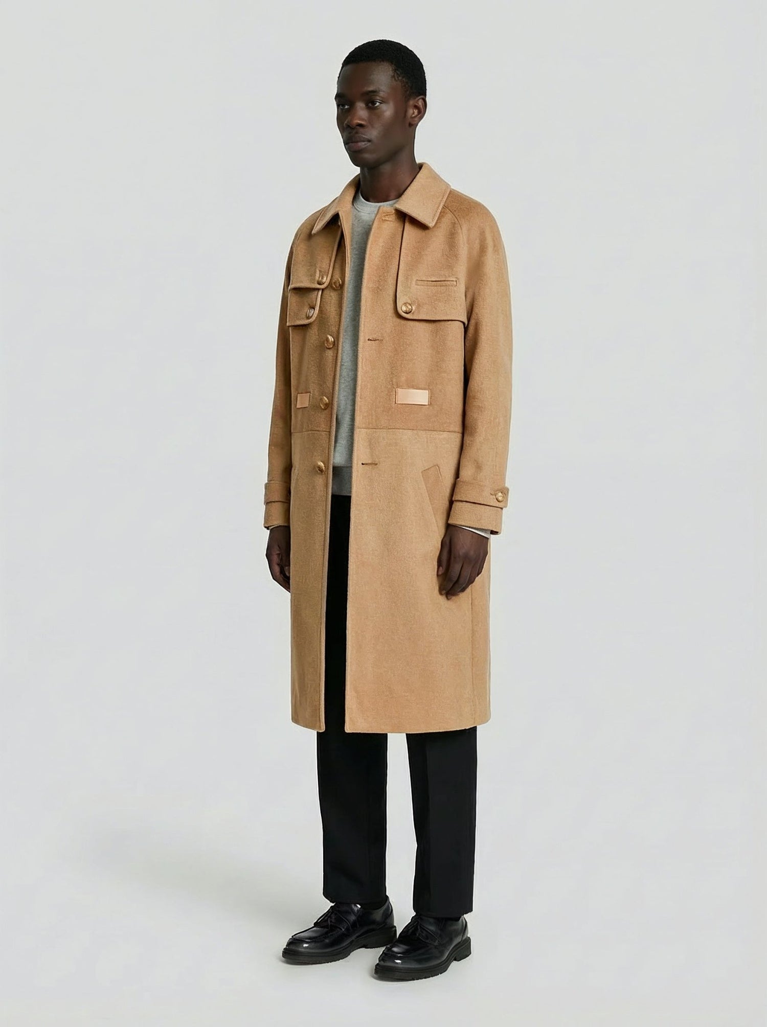 LE MANTEAU CAMEL EN LAINE & CACHEMIRE - Lebrun Paris